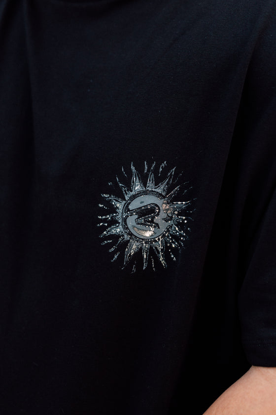 CAMISETA WORLDWIDE VIBES - NEGRA