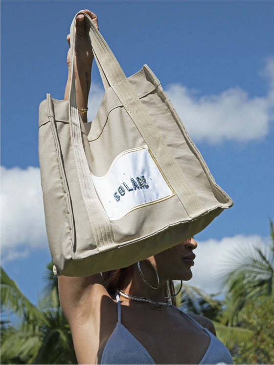 Sand tote bag